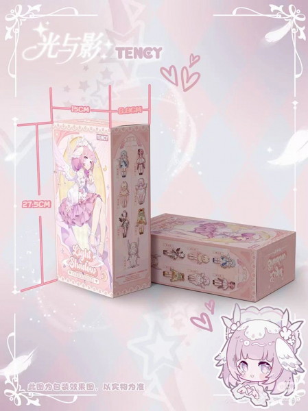 光と影:光翼学院 1/8 スケール BJDブラインドドール シリーズ（1BOX=6個入）
