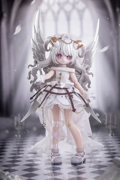 光と影:光翼学院 1/8 スケール BJDブラインドドール シリーズ（1BOX=6個入）