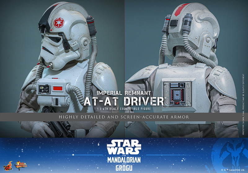 【ムービー・マスターピース】『スター・ウォーズ/マンダロリアン・アンド・グローグー』1/6スケールフィギュア インペリアル・レムナント AT-ATドライバー
