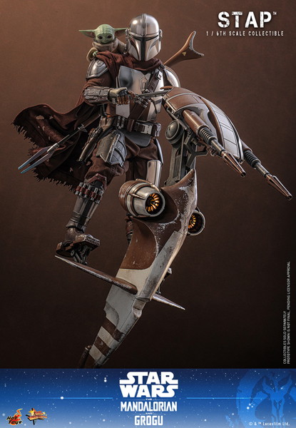【ムービー・マスターピース】『スター・ウォーズ/マンダロリアン・アンド・グローグー』1/6スケールビークル STAP