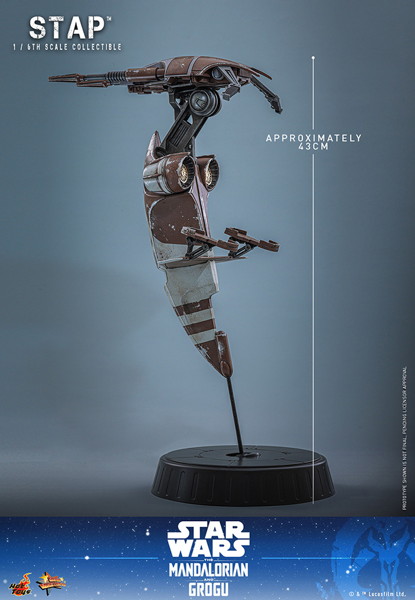 【ムービー・マスターピース】『スター・ウォーズ/マンダロリアン・アンド・グローグー』1/6スケールビークル STAP