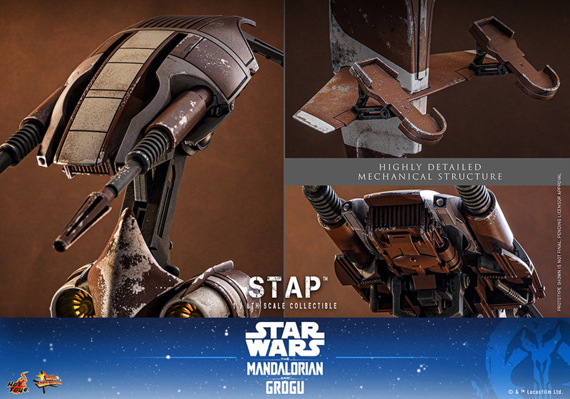 【ムービー・マスターピース】『スター・ウォーズ/マンダロリアン・アンド・グローグー』1/6スケールビークル STAP