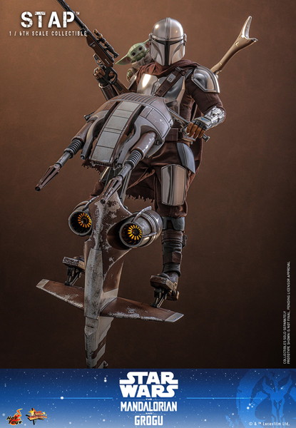 【ムービー・マスターピース】『スター・ウォーズ/マンダロリアン・アンド・グローグー』1/6スケールビークル STAP