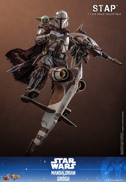 【ムービー・マスターピース】『スター・ウォーズ/マンダロリアン・アンド・グローグー』1/6スケールビークル STAP