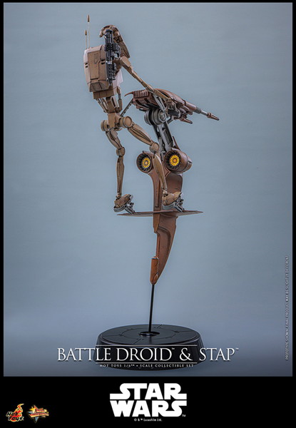 【ムービー・マスターピース】『スター・ウォーズ エピソード1/ファントム・メナス』1/6スケールフィギュア バトル・ドロイド＆STAP