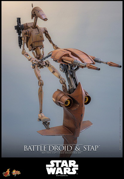 【ムービー・マスターピース】『スター・ウォーズ エピソード1/ファントム・メナス』1/6スケールフィギュア バトル・ドロイド＆STAP