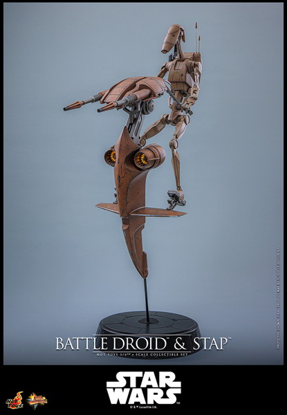 【ムービー・マスターピース】『スター・ウォーズ エピソード1/ファントム・メナス』1/6スケールフィギュア バトル・ドロイド＆STAP