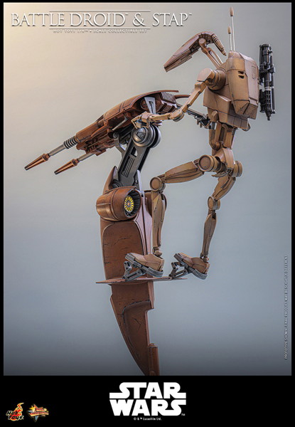 【ムービー・マスターピース】『スター・ウォーズ エピソード1/ファントム・メナス』1/6スケールフィギュア バトル・ドロイド＆STAP