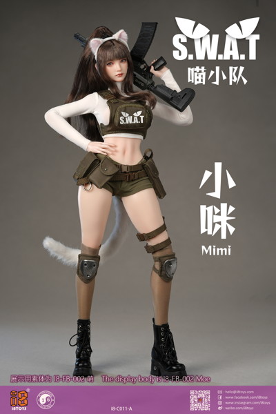 iエイトトイズ 1/6 Meow SWAT Mimi コスチュームセット A