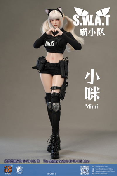 iエイトトイズ 1/6 Meow SWAT Mimi コスチュームセット B