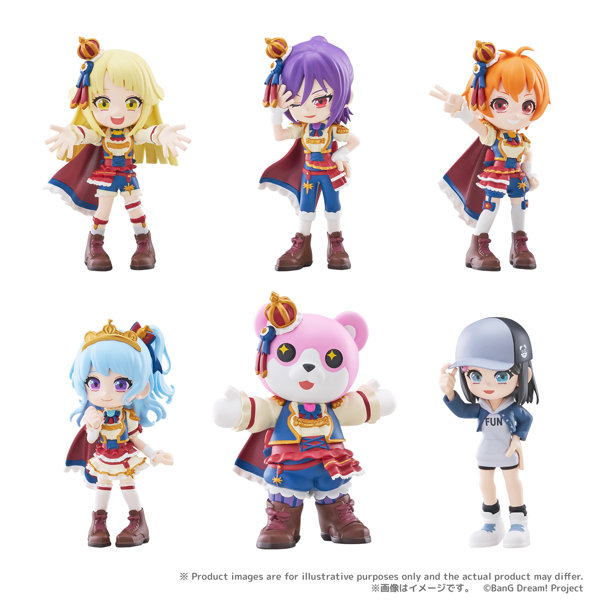 PalVerse BanG Dream！ ハロー、ハッピーワールド！ （全6種） 1BOX:6個入