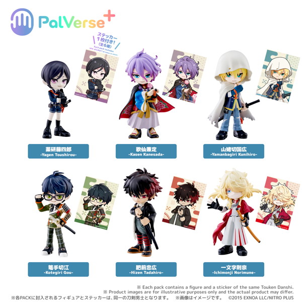 PalVerse＋ 刀剣乱舞ONLINE vol.2 （全6種） 1BOX:6個入