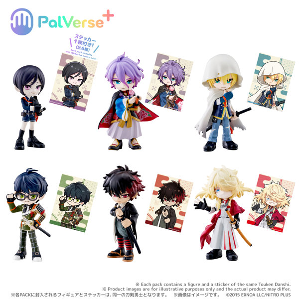 PalVerse＋ 刀剣乱舞ONLINE vol.2 （全6種） 1BOX:6個入