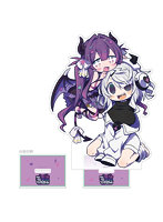 ［ゆんゆん電波シンドローム］描き下ろし特大アクリルスタンド（Qちゃん＆ゆんゆん）