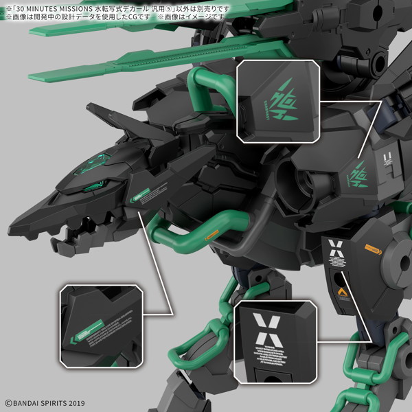 30 MINUTES MISSIONS 水転写式デカール 汎用（5）