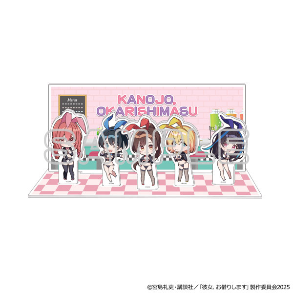 彼女、お借りします アクリルジオラマ（逆バニー）