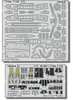 EDU73868 1/72 F-14D エッチングパーツ （タミヤ用）