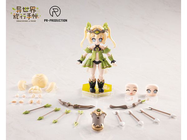 異世界旅行手帳 04 新人レンジャー レベッカ・ヒル プラスチックキット