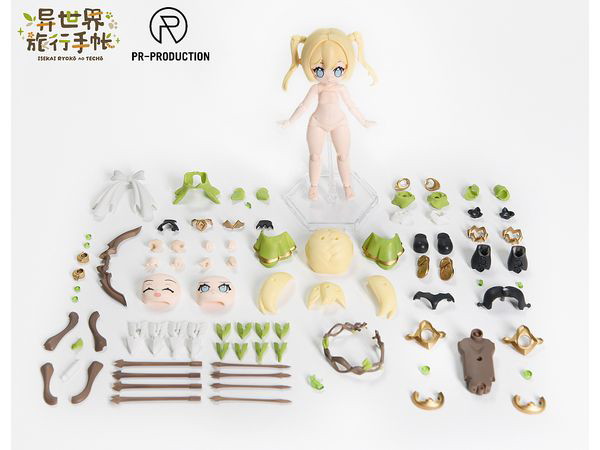 異世界旅行手帳 04 新人レンジャー レベッカ・ヒル プラスチックキット