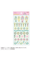 キラふちシール 魔法の姉妹ルルットリリィ 野々山風/こんぺとリリィ