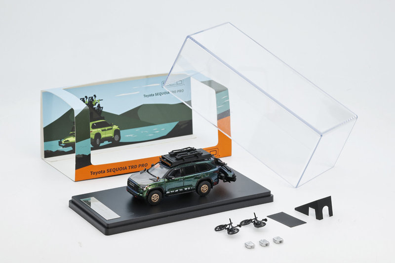 1/64 トヨタ Sequoia TRD PRO- （LHD） 6,168円