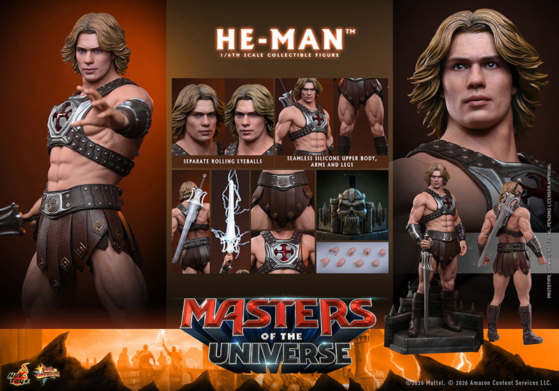 【ムービー・マスターピース】『マスターズ・オブ・ユニバース』1/6スケールフィギュア ヒーマン