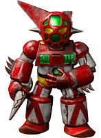 Chibi Creature 初代ゲッターロボ1 （ニューヨーク最終決戦時） 真ゲッターロボ対ネオゲッターロボ