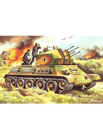 UU72254 1/72 独・T-34/Flak38四連装対空戦車（第654重駆逐大隊）