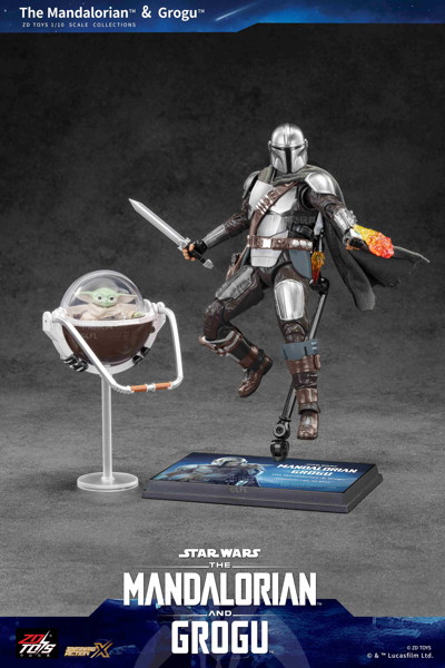 スター・ウォーズ アクションフィギュア マンダロリアン＆グローグー