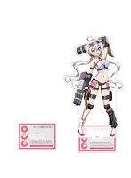 ［戦姫絶唱シンフォギアXV］描き下ろし特大アクリルスタンド（クリス/サイバーミリタリー）