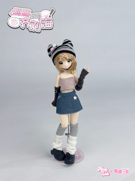 MiraLab×電波少女 前髪触らないで！ シリーズ トレーディングドール（1BOX=6個入）