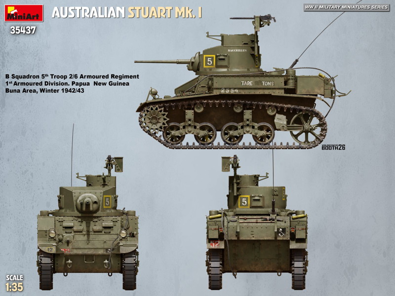 オーストラリア軍スチュアート Mk.I