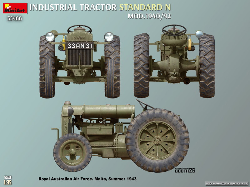 スタンダードN型産業用トラクター 1940/42年型