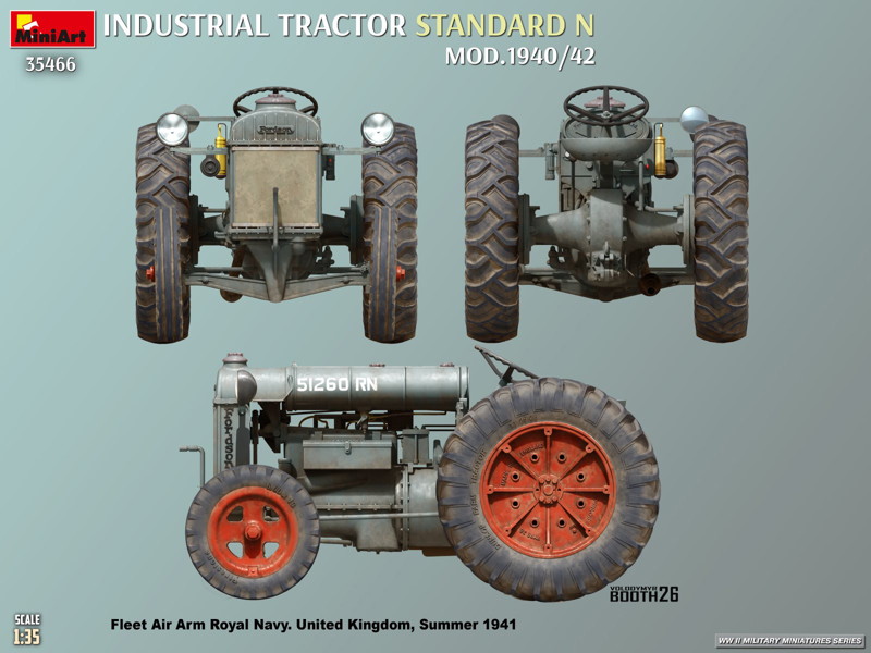 スタンダードN型産業用トラクター 1940/42年型