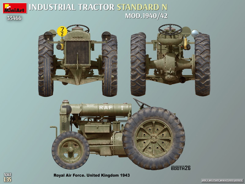 スタンダードN型産業用トラクター 1940/42年型