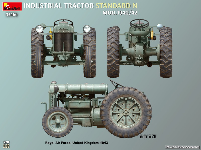 スタンダードN型産業用トラクター 1940/42年型