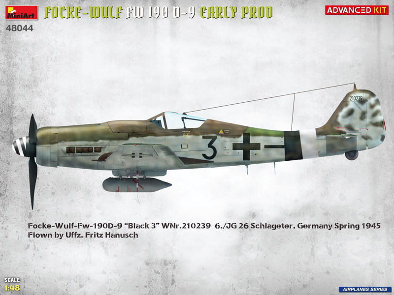 フォッケ・ウルフ Fw 190D-9 初期生産型 アドバンスドキット