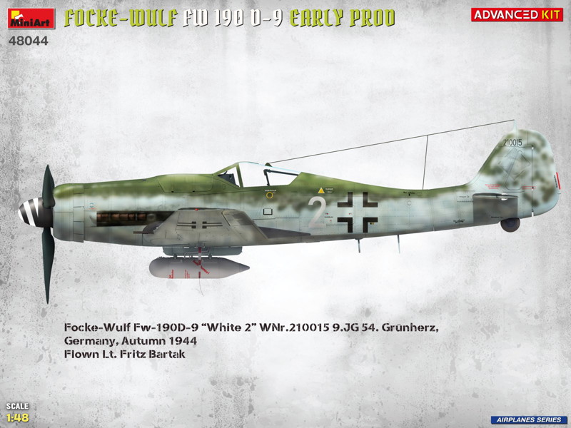 フォッケ・ウルフ Fw 190D-9 初期生産型 アドバンスドキット