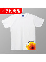 美らビスカス ビッグシルエットTシャツ White （Lサイズ）