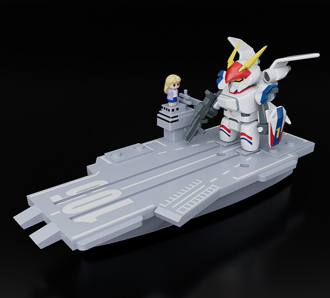 BRICKROID ドラグナー1(Opening ver.)&空母セット 機甲戦記ドラグナー