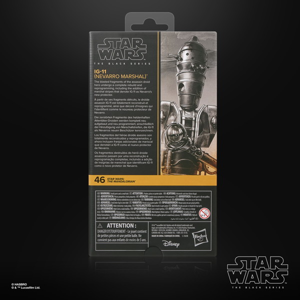 スター・ウォーズ ブラックシリーズ マンダロリアン IG-11（ネヴァロの保安官）