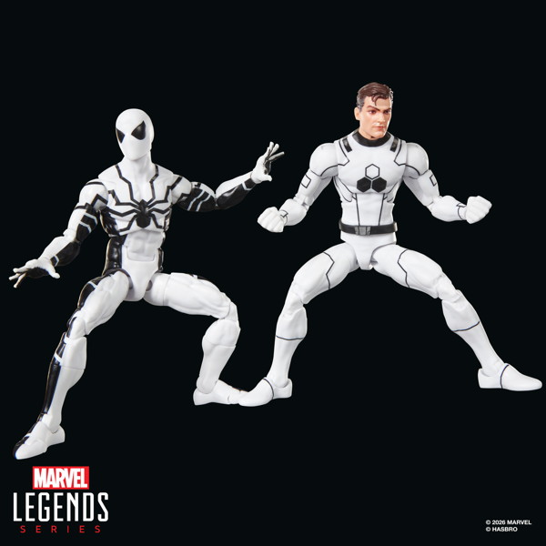 マーベルレジェンド・シリーズ ファンタスティック・フォー ミスター・ファンタスティック＆スパイダーマン