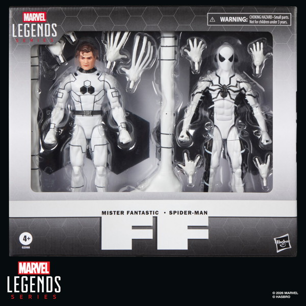 マーベルレジェンド・シリーズ ファンタスティック・フォー ミスター・ファンタスティック＆スパイダーマン