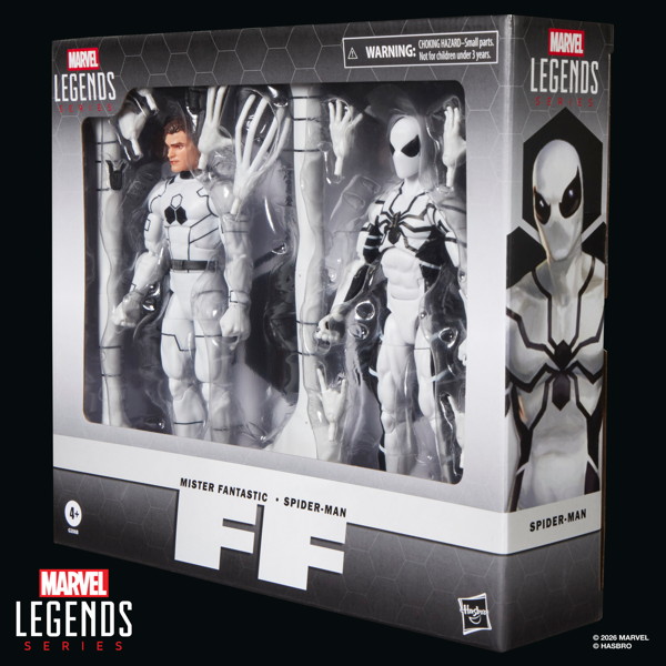 マーベルレジェンド・シリーズ ファンタスティック・フォー ミスター・ファンタスティック＆スパイダーマン