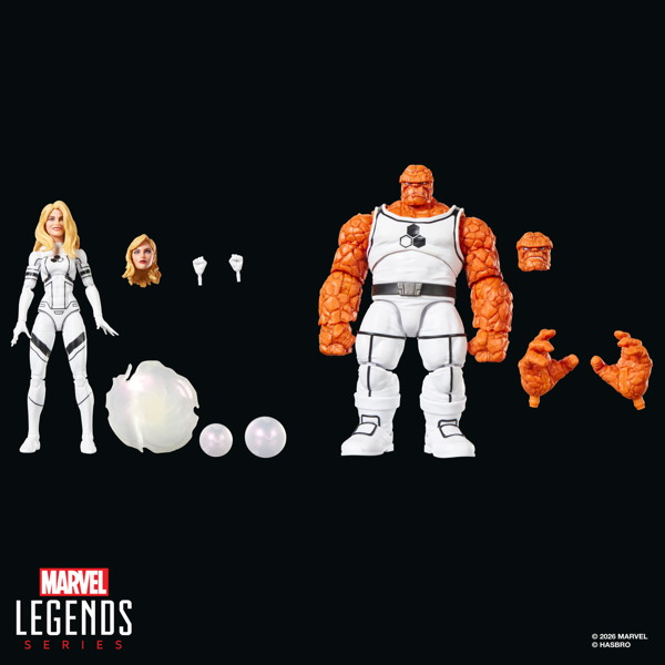マーベルレジェンド・シリーズ ファンタスティック・フォー ザ・シング＆インビジブル・ウーマン