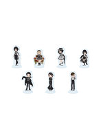 【BOX販売】アクリルぷちスタンド 死印 01 ゴシックストライプVer.（グラフアートイラスト）（1BOX=7個入）