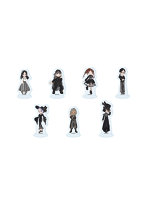 【BOX販売】アクリルぷちスタンド 死印 02 ゴシックストライプVer.（グラフアートイラスト）（1BOX=7個入）