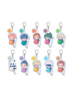 【BOX販売】パーツ付きアクリルキーホルダー 呪術廻戦×チュッパチャプス 01 コラボイラスト（1BOX=10個入）