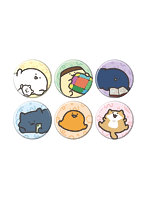 【BOX販売】缶バッジ お文具といっしょ 23 ごろごろVer.（描き下ろしイラスト）（1BOX=6個入）