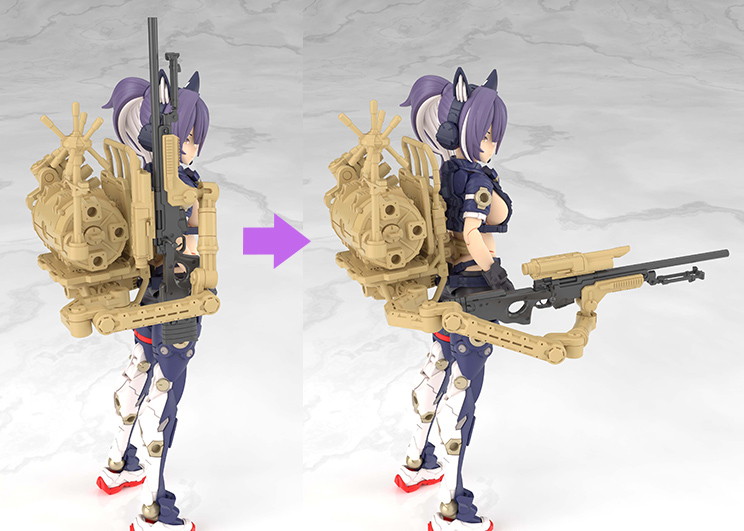 ［LA-MD04］メガミデバイス装備セット スナイパーA